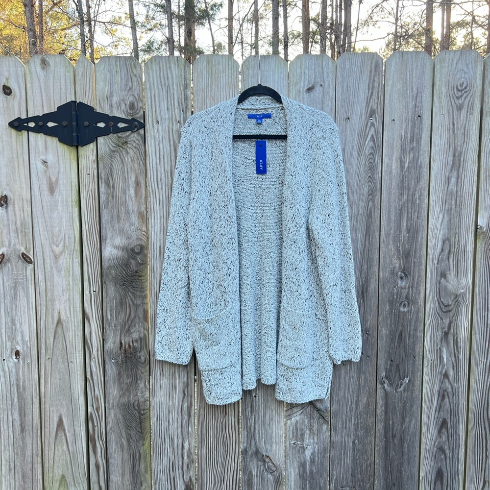 APT 9 Open Front Cardigan Sweater Women’s XXL NWT NEW